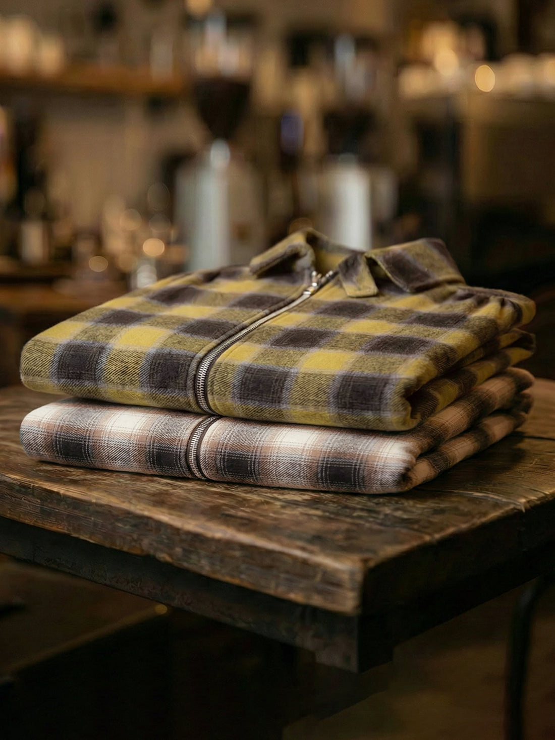 Retro Workwear | MADEN Retro Plaid Shacket