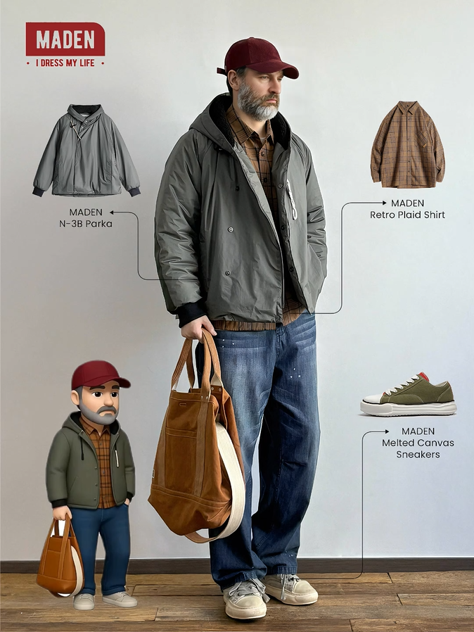 Vintage Workwear Style