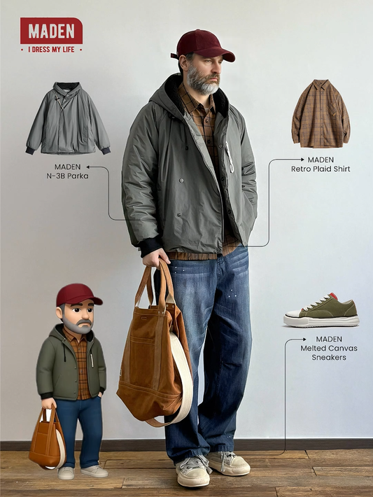 Vintage Workwear Style