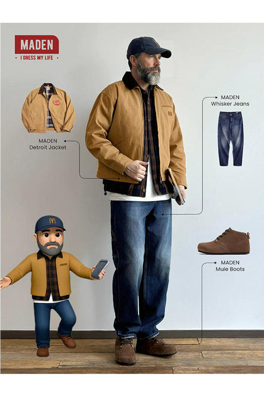 The Heritage Workwear Aesthetic- Detroit Jacket