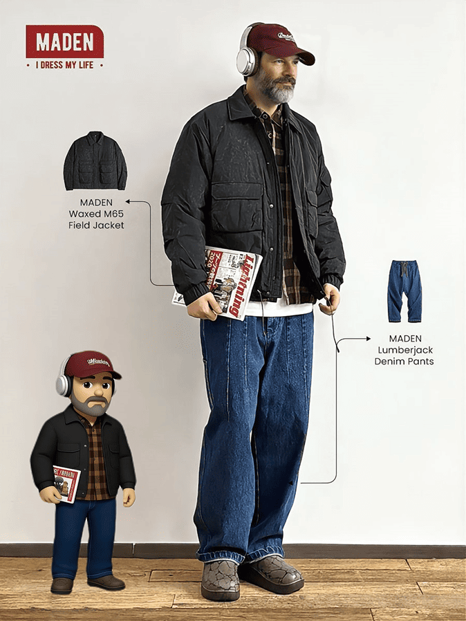 Rugged Workwear | Waxed M65 Field Jacket