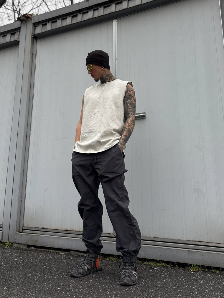 Street Casual | Athletic Tank Top & Water-Resistant Jogger Pants