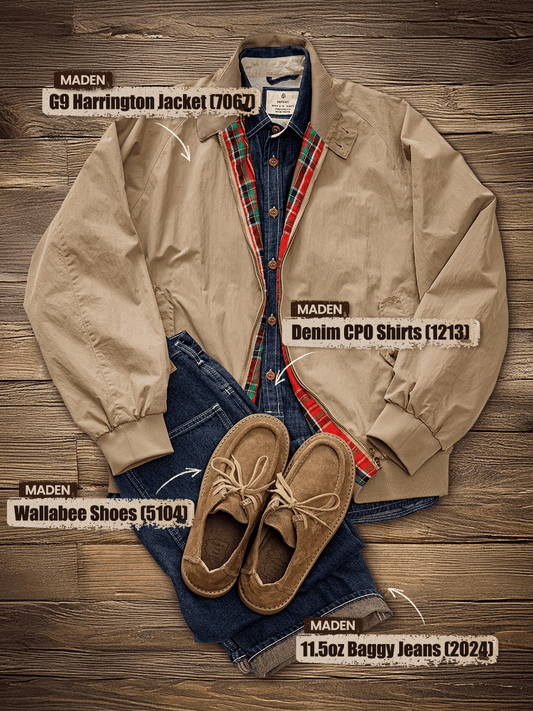 Retro Workwear | G9 Harrington Jacket