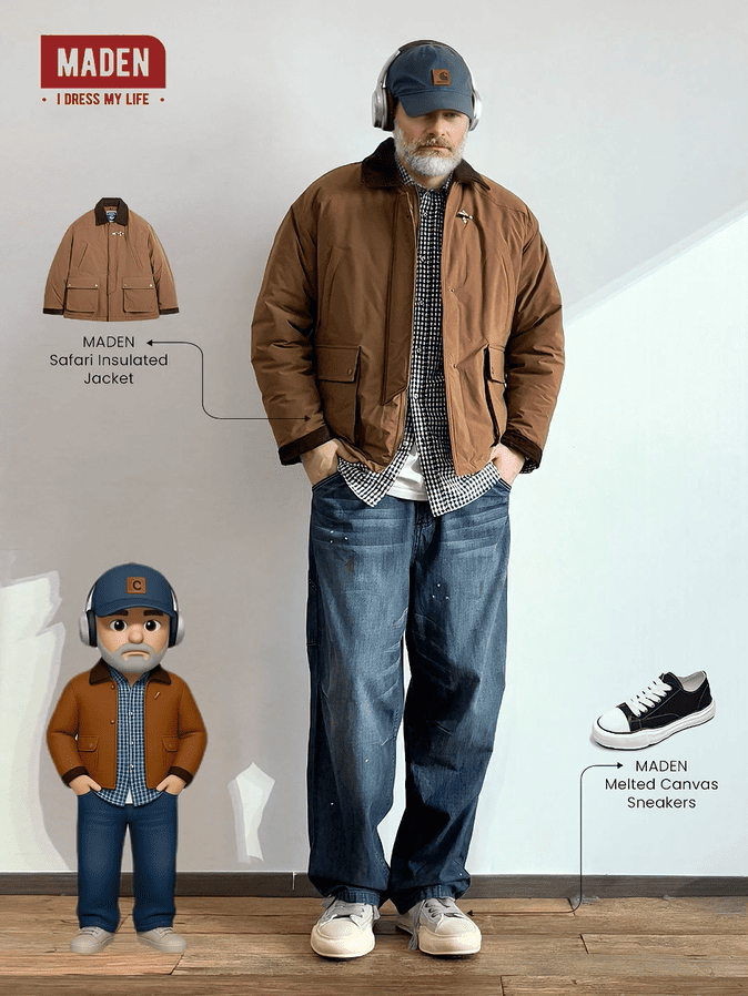 Retro Workwear | Padded Hunting Jacket