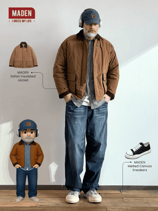 Retro Workwear | Padded Hunting Jacket