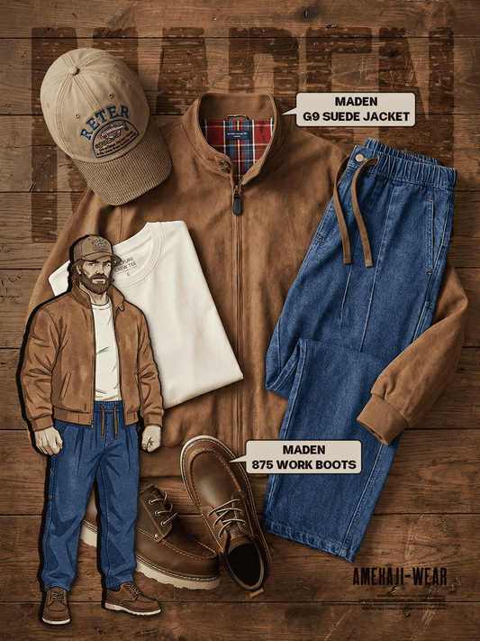Retro Workwear | G9 Suede Jacket