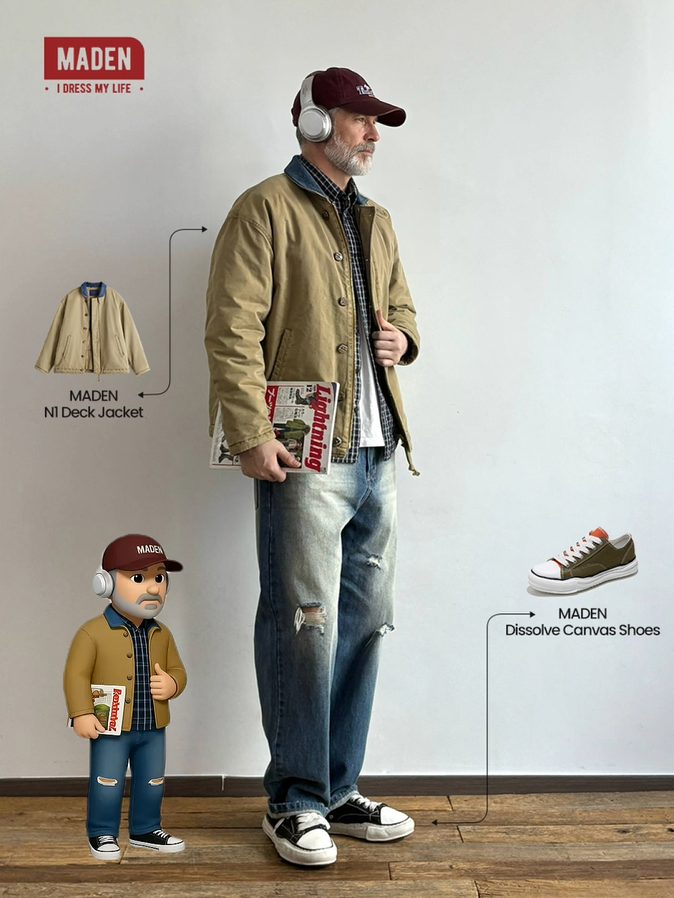 Retro Casual | N1 Deck Jacket