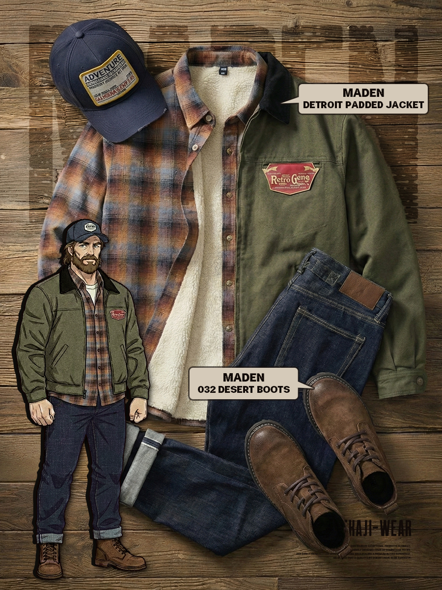 Vintage Workwear Style