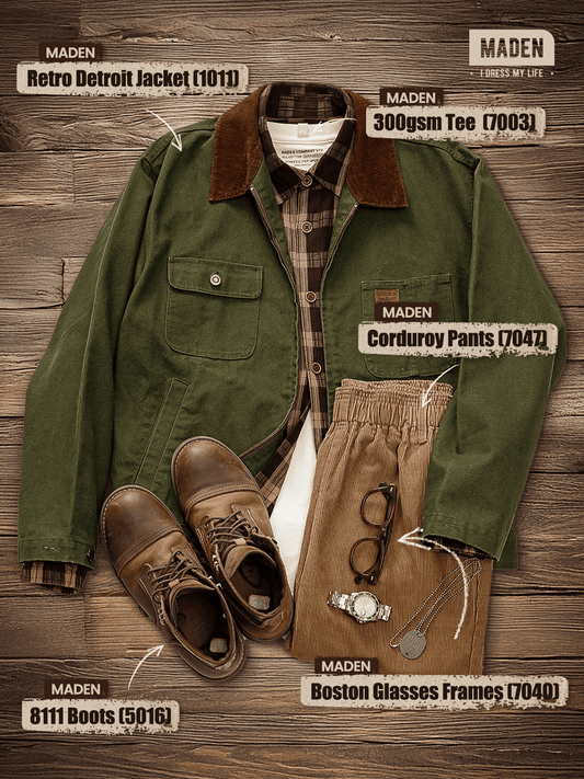 Retro Workwear | Retro Detroit Canvas Jacket