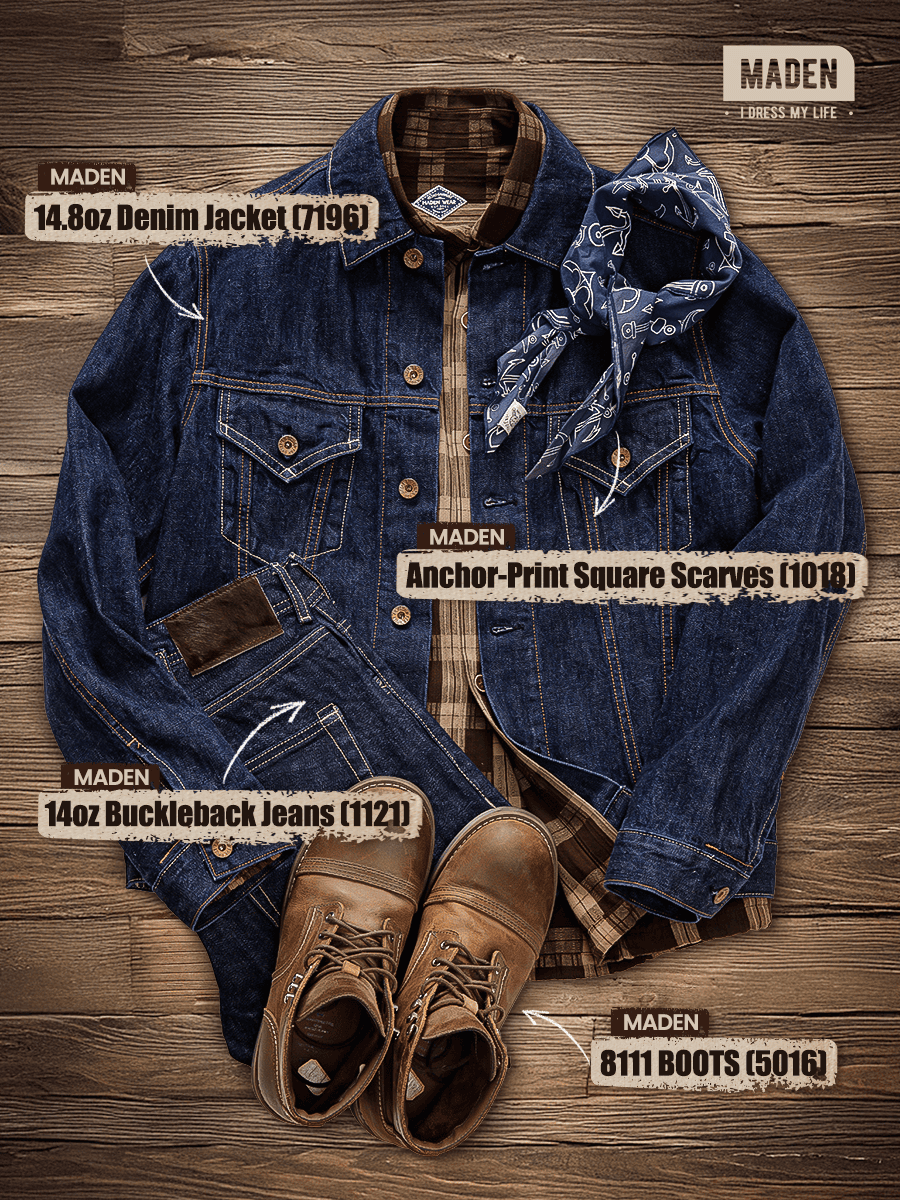 Vintage Workwear | 14.8oz Denim Jacket