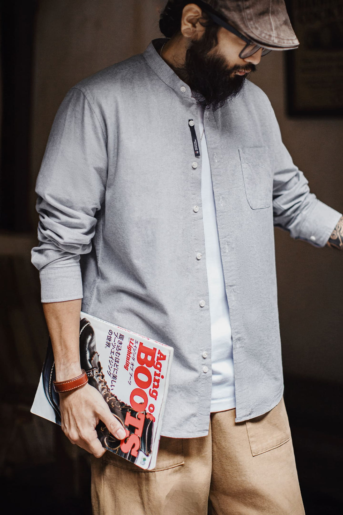 Casual Vintage | Men's Cotton Oxford Shirt