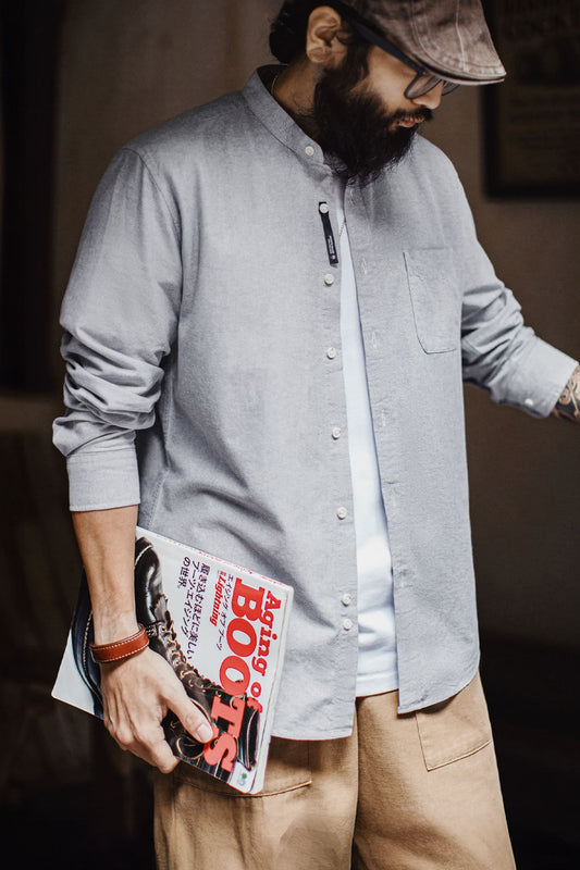 Casual Vintage | Men's Cotton Oxford Shirt