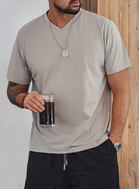 Everyday Casual | Sorona Cooling Quick-Dry V-Neck Tee