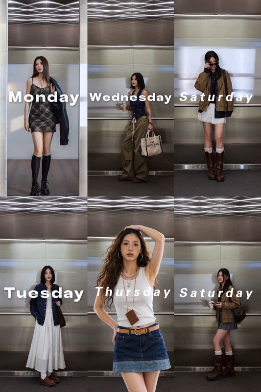 Spring outfits for the week