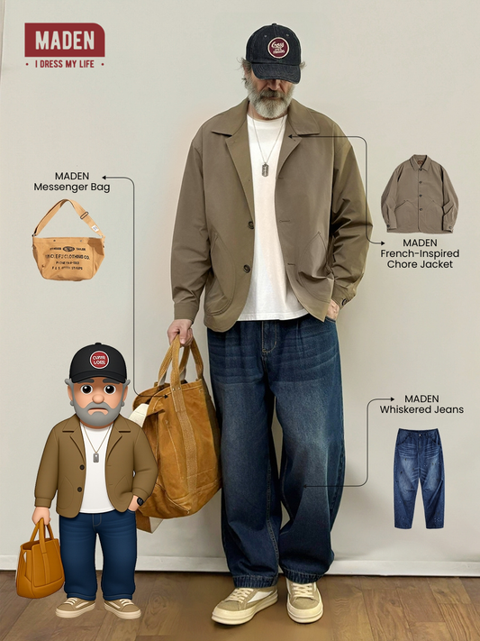 French Casual | MADEN French Style Jacket