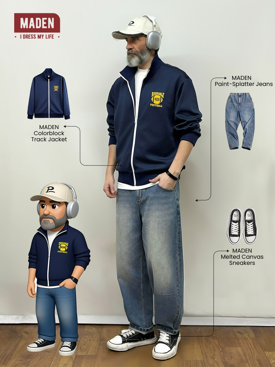 Retro Ivy Sport | MADEN Air-Layer Sport Jacket-