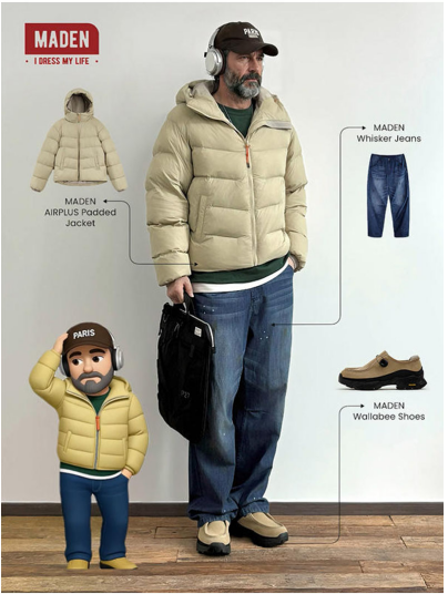 Quilted Puffer Jacket Casual Outfit