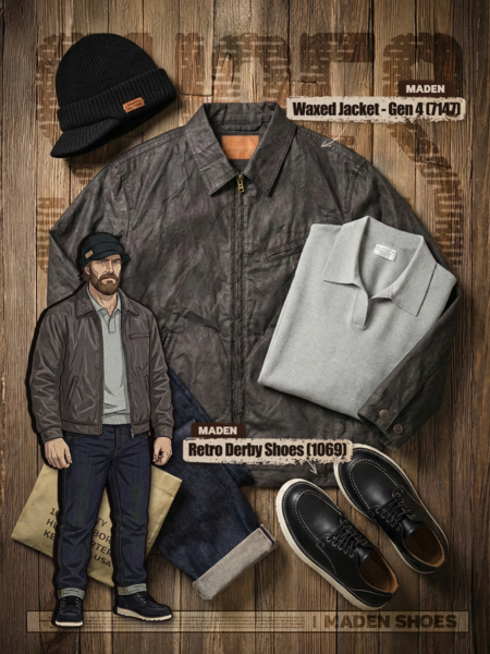 Rugged Workwear | Waxed Jacket - Gen 4