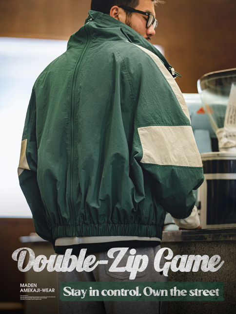 Street Style | Double - Zip Jacket