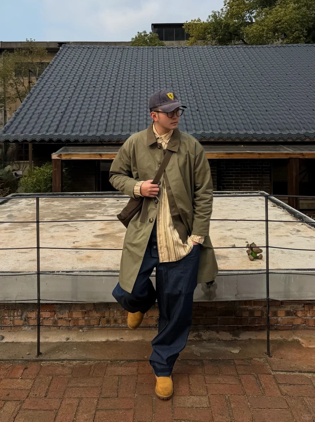 Vintage Workwear | Balmacaan Trench Coat