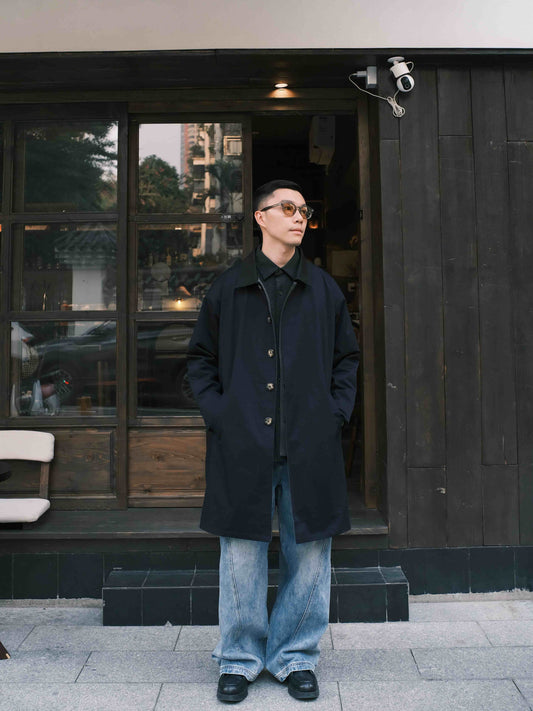Urban Streetwear | MADEN Balmacaan Trench Coat