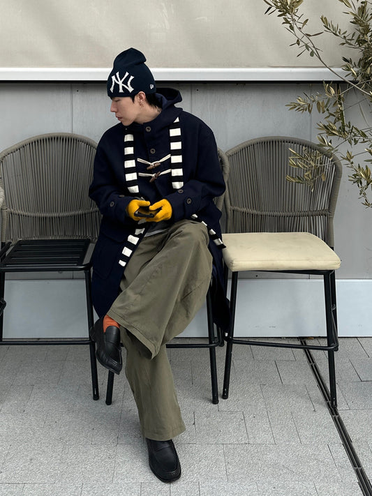 Retro Street | MADEN Hooded Toggle Coat