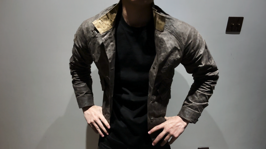 Urban Workwear | Stand Collar Waxed Jacket - Gen 3