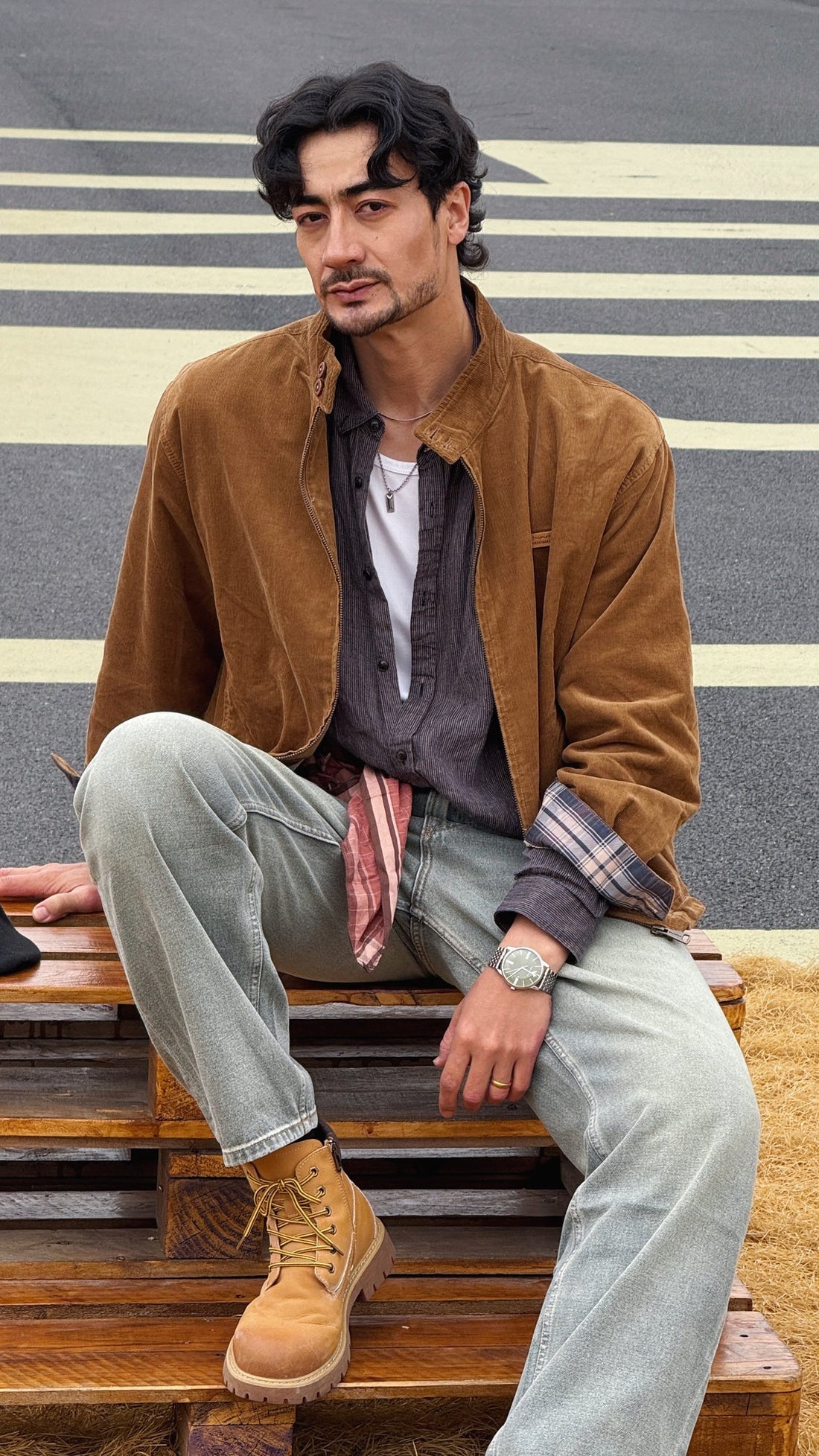 Vintage Streetwear | Corduroy Harrington G9 Jacket