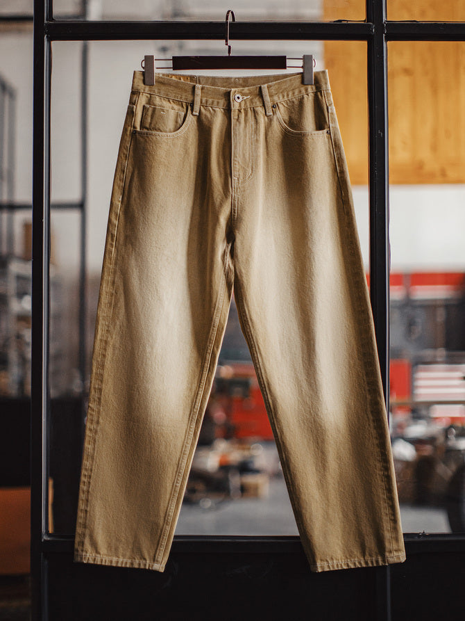 Vintage Style | Washed Coffee Jeans