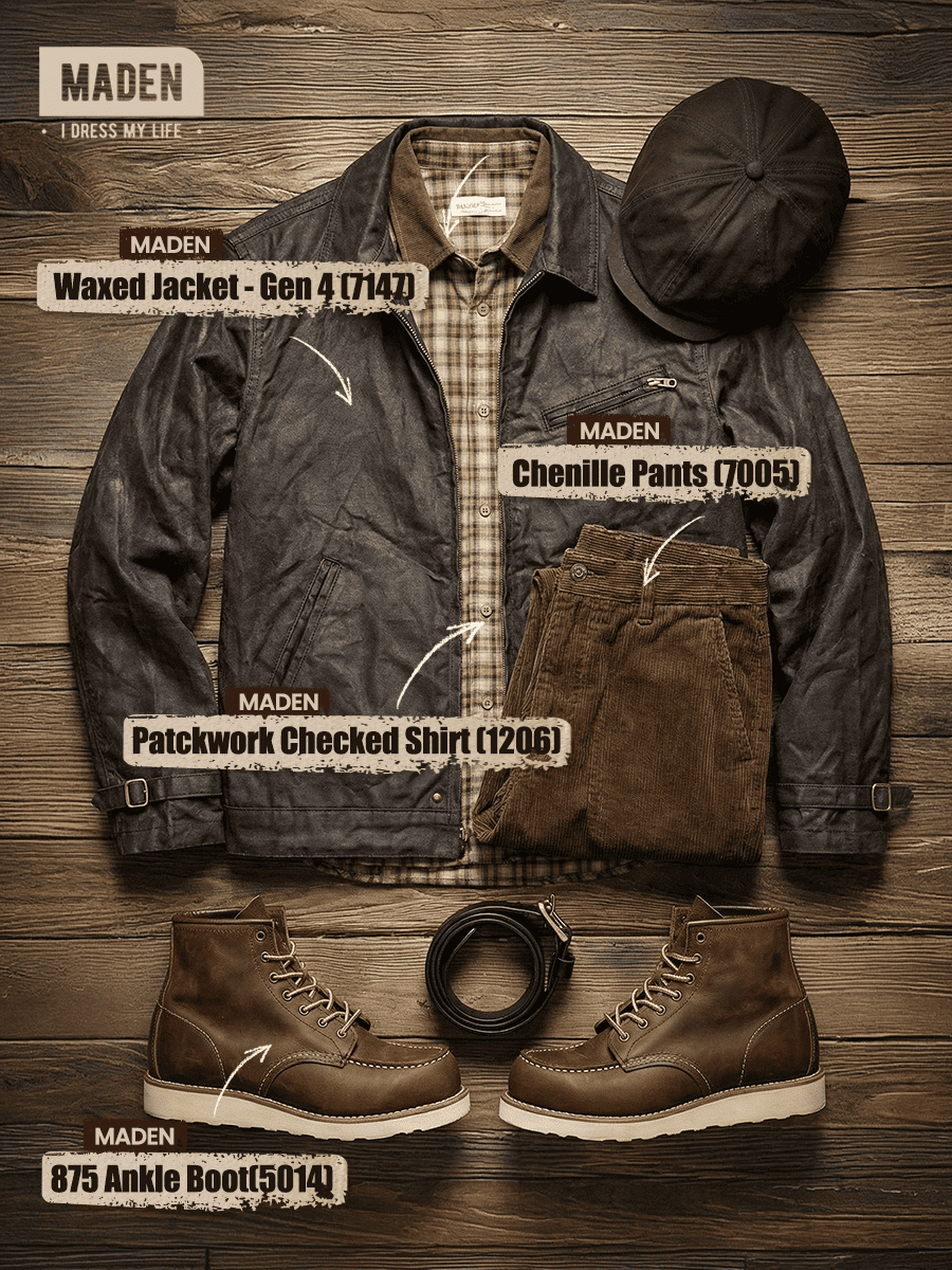 Vintage Workwear | Waxed Jacket - Gen 4