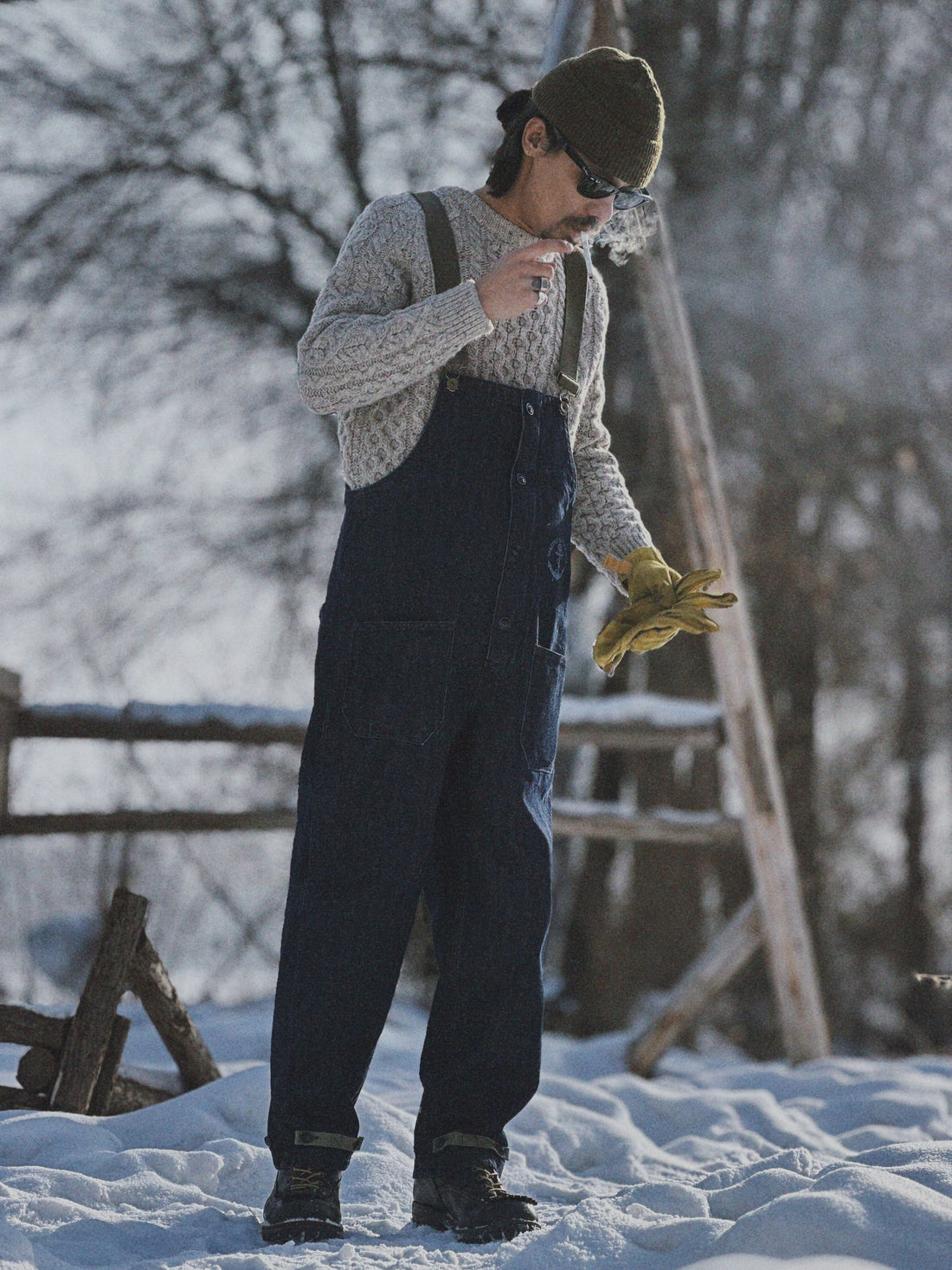 Winter Workwear | Denim Overalls