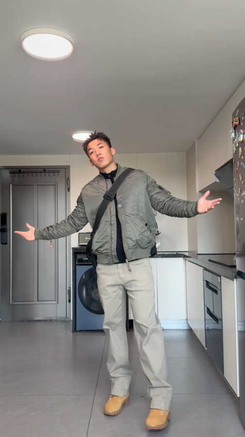 Military Cityboy | MADEN MA1 Warm Flight Jacket & Yellow Work Boots