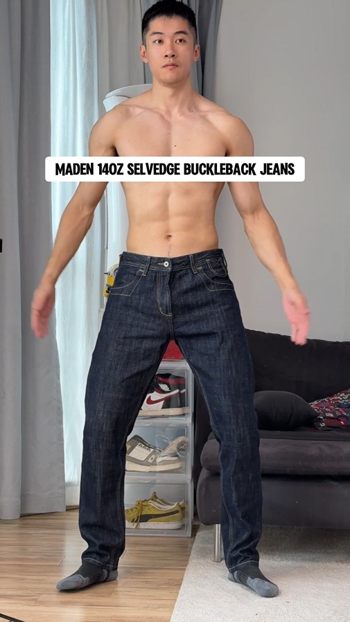 Everyday Denim | MADEN 14oz Selvedge Buckleback Jeans