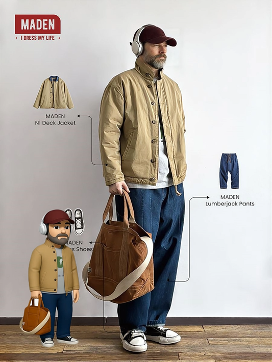 Retro Workwear | MADEN N1 Deck Jacket