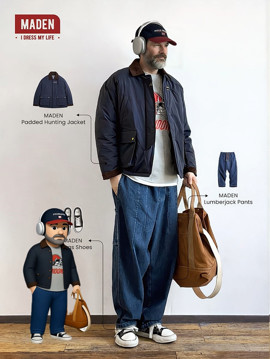 Retro Streetwear | MADEN Hunting Padded Jacket