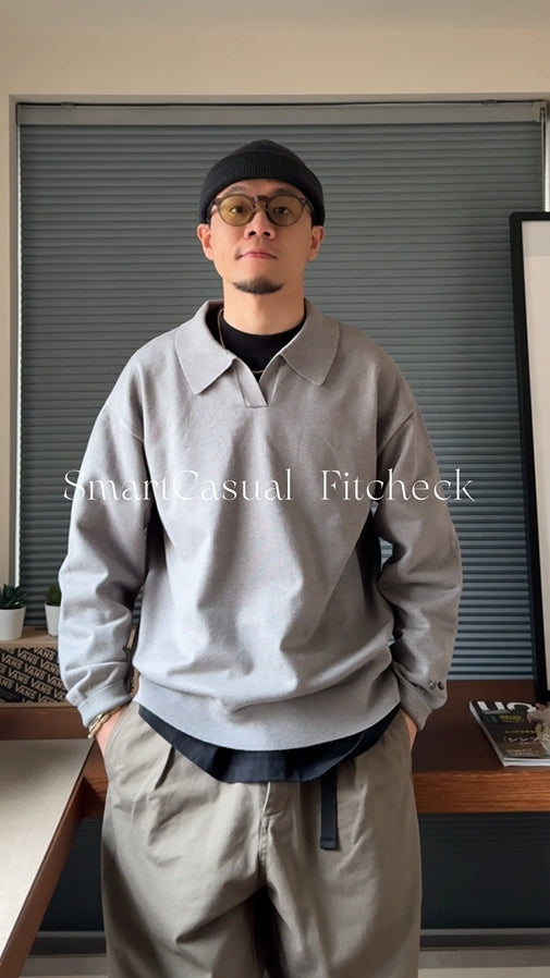 Smart Casual | Polo Sweatshirt & Panda GAT