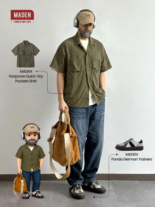 Casual Outdoor | Gorpcore Quick - Dry Pockets Shirt