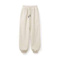 Maden Damen Fleece Jogginghose Freizeit warme Hose