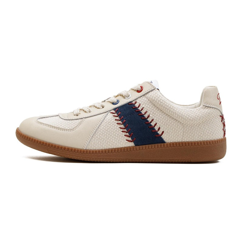 MADEN Herren Retro Wildleder Trainer mit grober Sohle