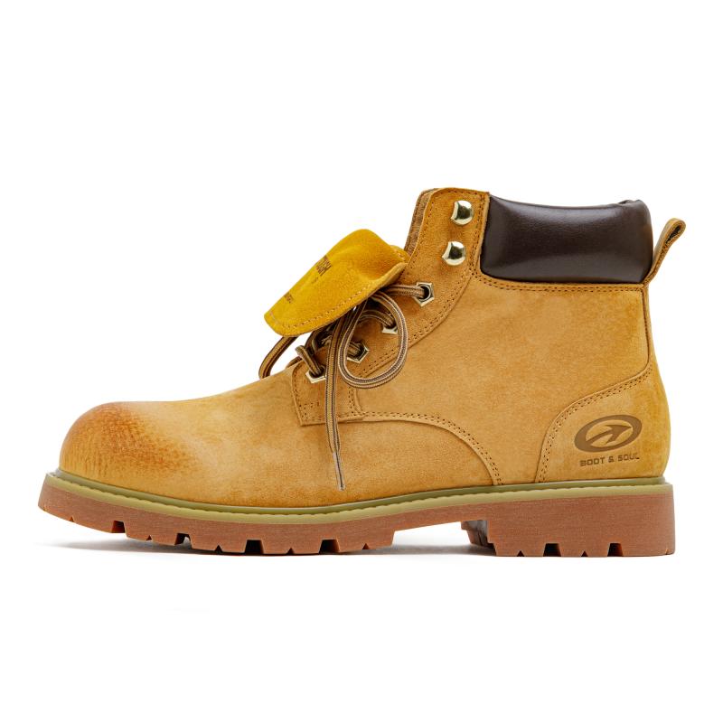 Botas de trabajo de cuero con tapa abatible MADEN Unbounded
