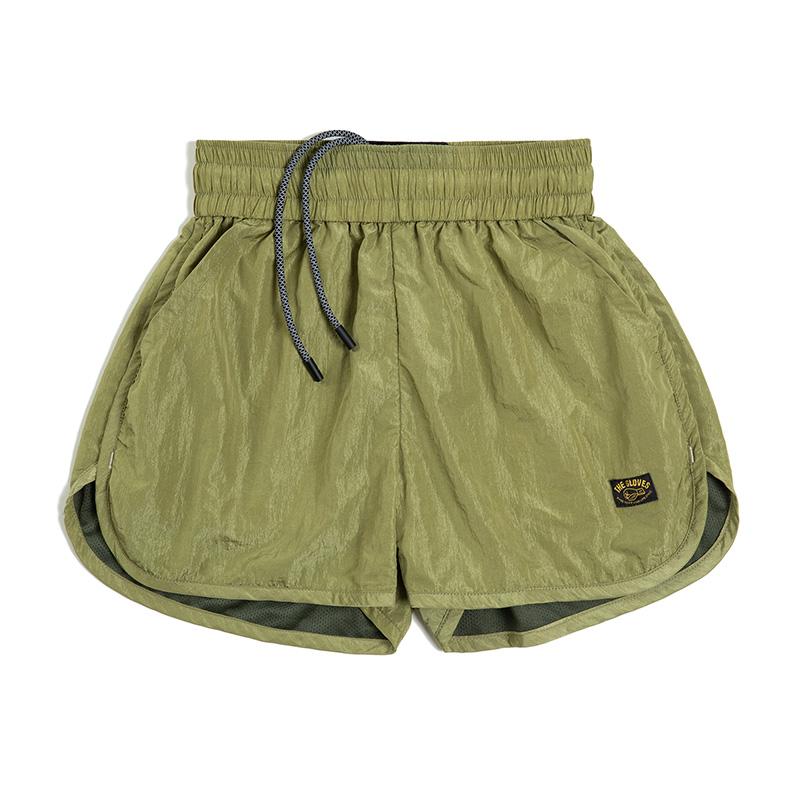 Short de sport décontracté et respirant pour femme MADEN, monochrome, idéal pour l'entraînement et la course à pied, taille élastique, pantalon court athlétique, été 