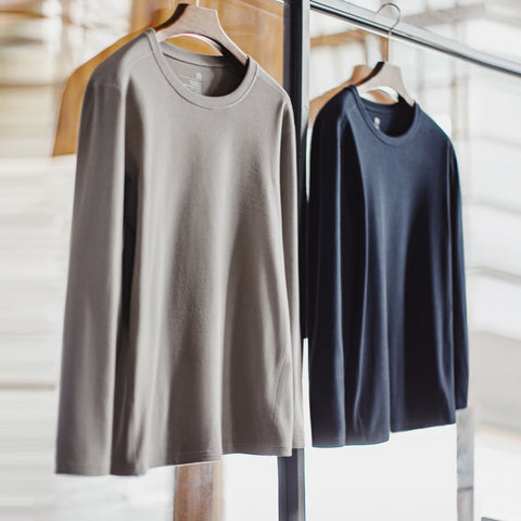 MADEN Men's Double-Sided Fleece Thermal Underwear Set 5A Antibacterial Static-Resistant Base Layer Seamless Comfort Inner Wear