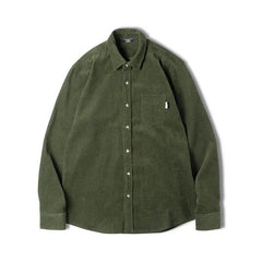 MADEN Damen Cord-Langarmhemd
