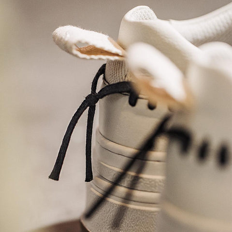 Maden "Sky Mirror" White Sneakers Thick-Soled Low-top Chunky Casual Shoes Trendy Versatile Uncle Fu Brand Original Design