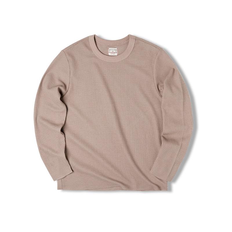 MADEN Schwerer Waffelstrick Baumwoll Hoodie