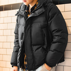 MADEN Men's Detachable Sleeve Down Puffer Vest Jacket