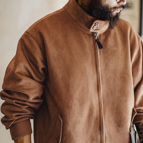 MADEN G9 Harrington Suede Jacket