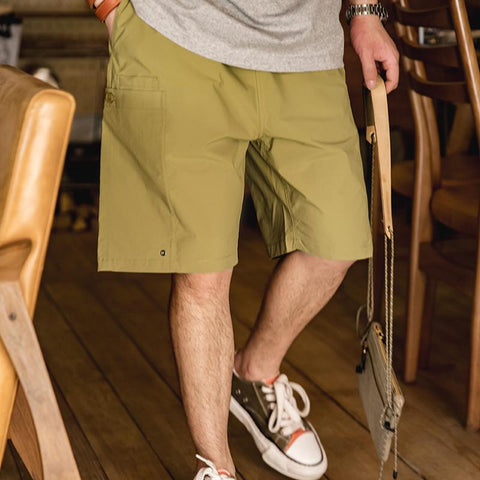 MADEN メンズ カーゴ カジュアル ズボン ポケット付き 戦術用 ショートパンツ ビーチ用 ショートパンツ キャンプ アウトドア用