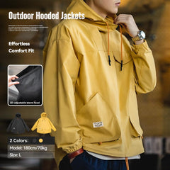 MADEN Herren Outdoor Kapuzenjacke