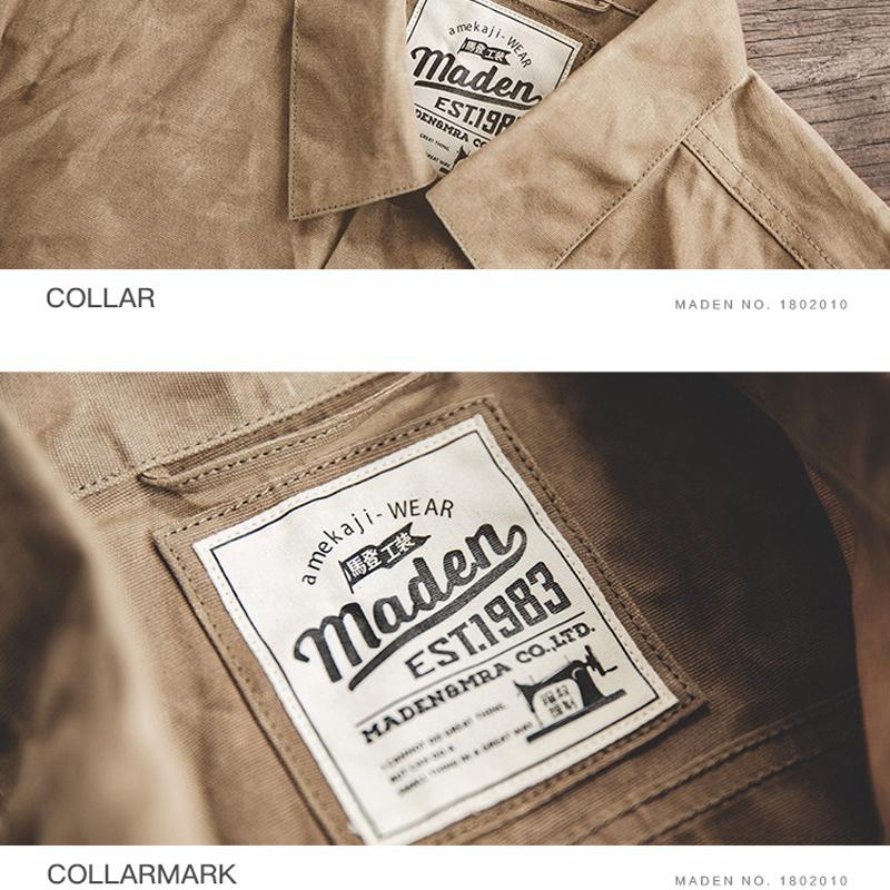 MADEN Oil Waxed Canvas Jackets - Gen 1